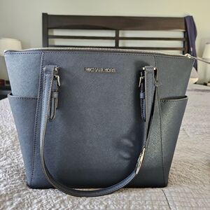 Michael Kors Navy Blue Tote Bag